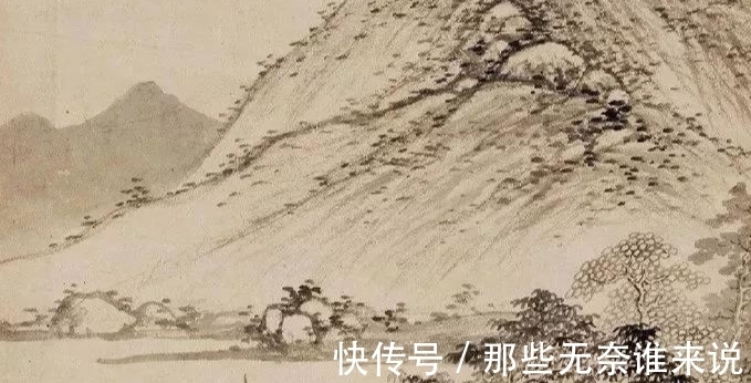 项氏@大收藏家项元汴之孙项圣谟,因国破转变画风,用朱色怀念明王朝