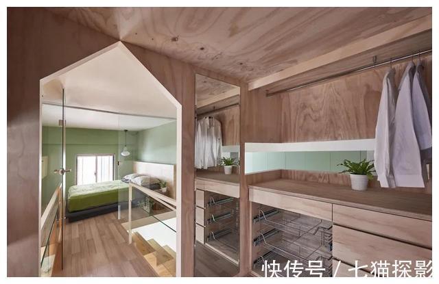 收纳|40㎡小户型逆袭两室两厅，还有衣帽间和办公区，也太能装了吧！