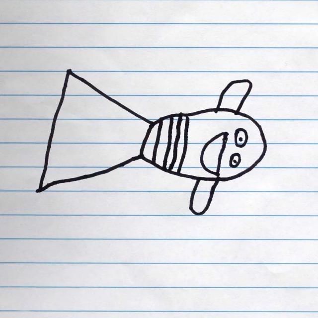 老爸Tom|设计师老爸将孩子的画P图再现,鼓励孩子继续发挥创造力