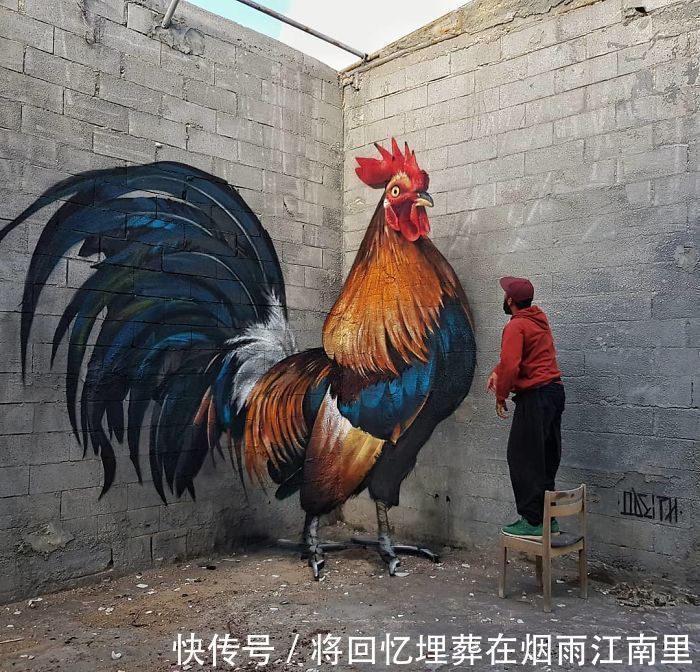 真假|18张令人惊叹的裸眼3D画,一面墙凭空消失,狗都分不清真假一直叫