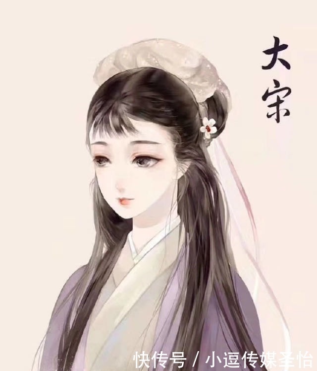  汉服|各个朝代女子发型图鉴，西汉简约，宋朝清新，盛唐时期美呆了