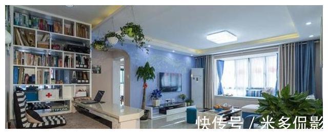 黑板矮墙|120平大户型,玄关双面鞋柜设计,客厅黑板矮墙隔断,多出一间房