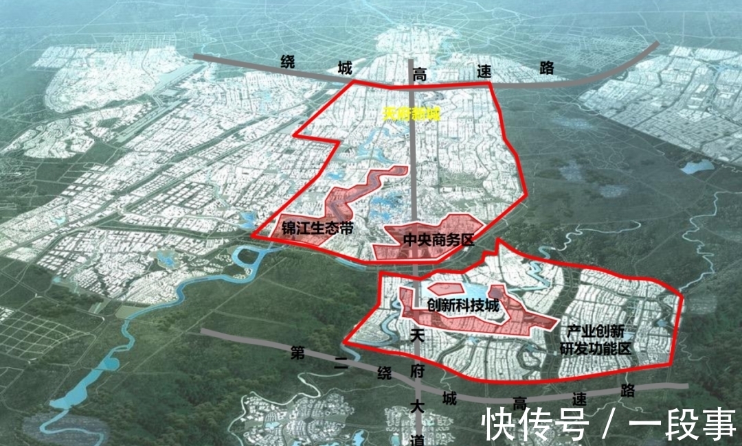 印月意境创想图|“破局者”来了!这宗轰动业界的土地,为天府新区献上塔尖级叠院