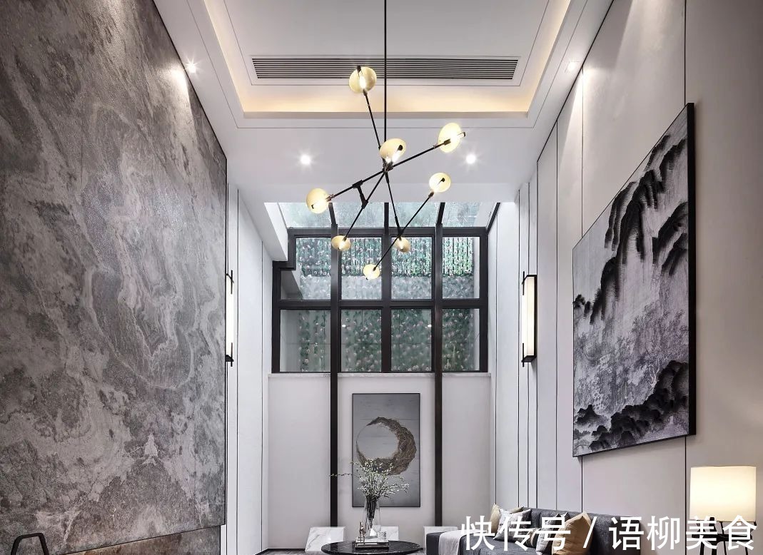 别墅|250㎡新中式,禅意优雅的别墅,安静端庄高级,诗意人生好舒适