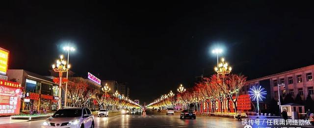 老年|朔州的春节彩灯亮起来了