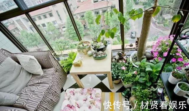 阳台上|这才是我想要的阳台！种满花，有一个小憩的地方