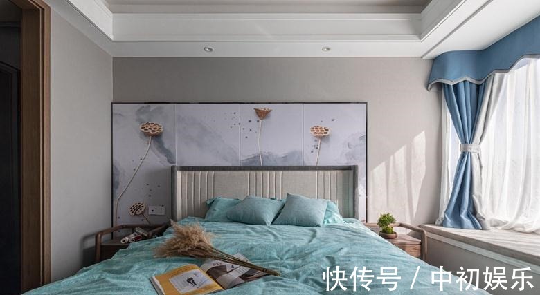 沐宸|80后大叔的二次装修,果断选择新中式,全屋素雅耐看,相当有品位