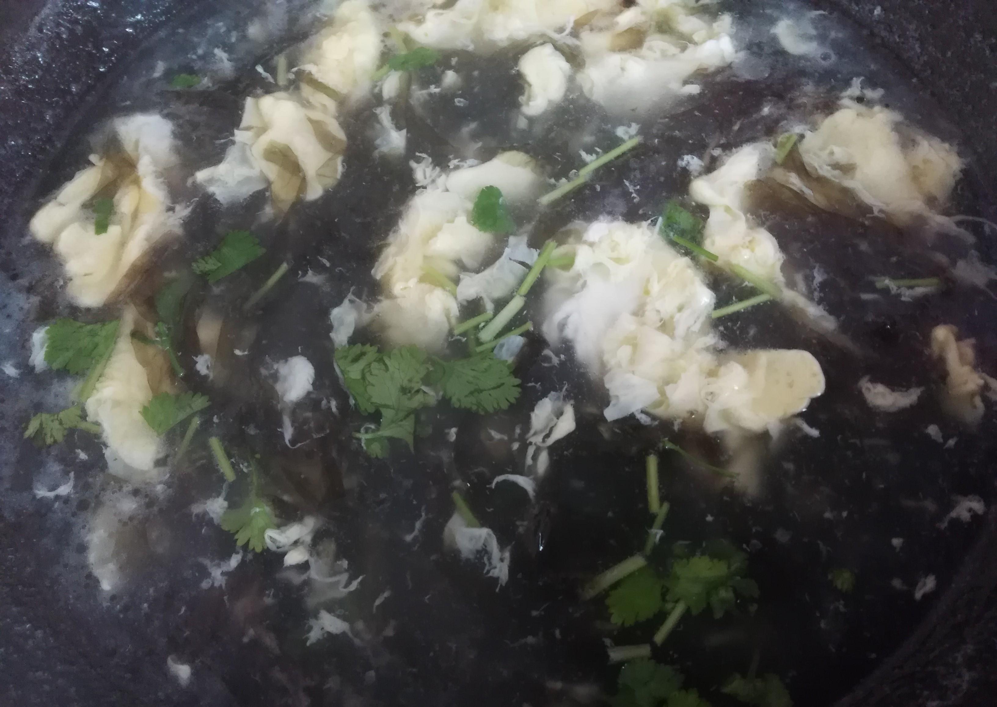 紫菜蛋花汤|做紫菜汤,别直接用水煮了!老师傅教你一招,汤浓味鲜好喝不腻