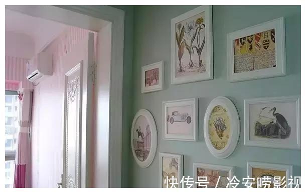 电视背景墙|108建面美式风格装修完工,老婆一人操持,看看装修品味什么水平