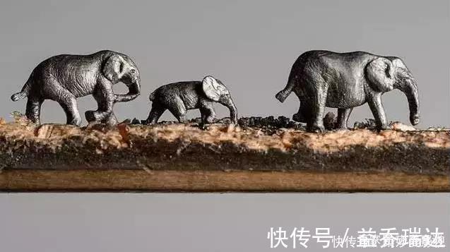 笔芯!牛人把3毛一支的2B铅笔,变成精美的艺术品,一支卖3500元