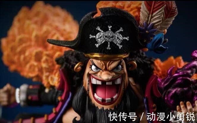 手办|黑胡子双果实手办,看制作过程值100元,关上灯5万也不卖