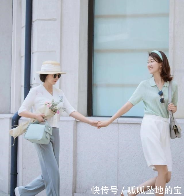 妈妈 别说妈妈穿衣“土气”！跟着这位中年博主学搭配，优雅变老才更美！