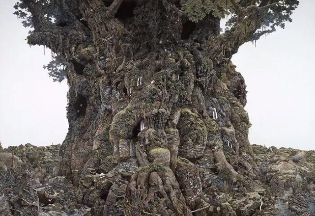 放大镜|一幅画画了3年,细到要用放大镜,他把钢笔画玩到了极致