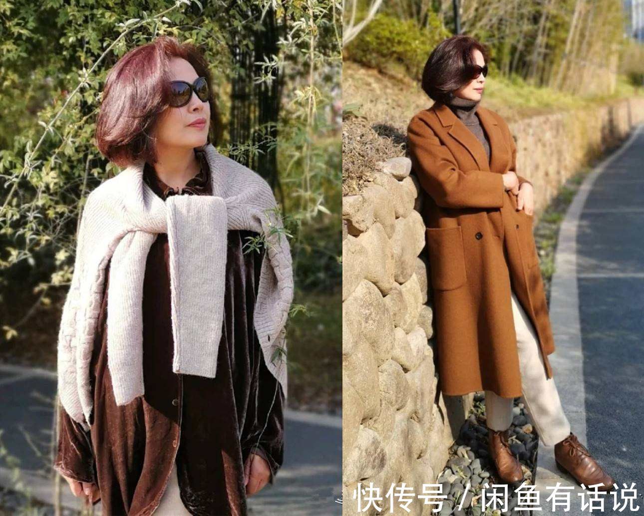 穿衣|偏胖的中年女人,冬天穿衣要记得“3穿3不穿”,优雅减龄还更显瘦