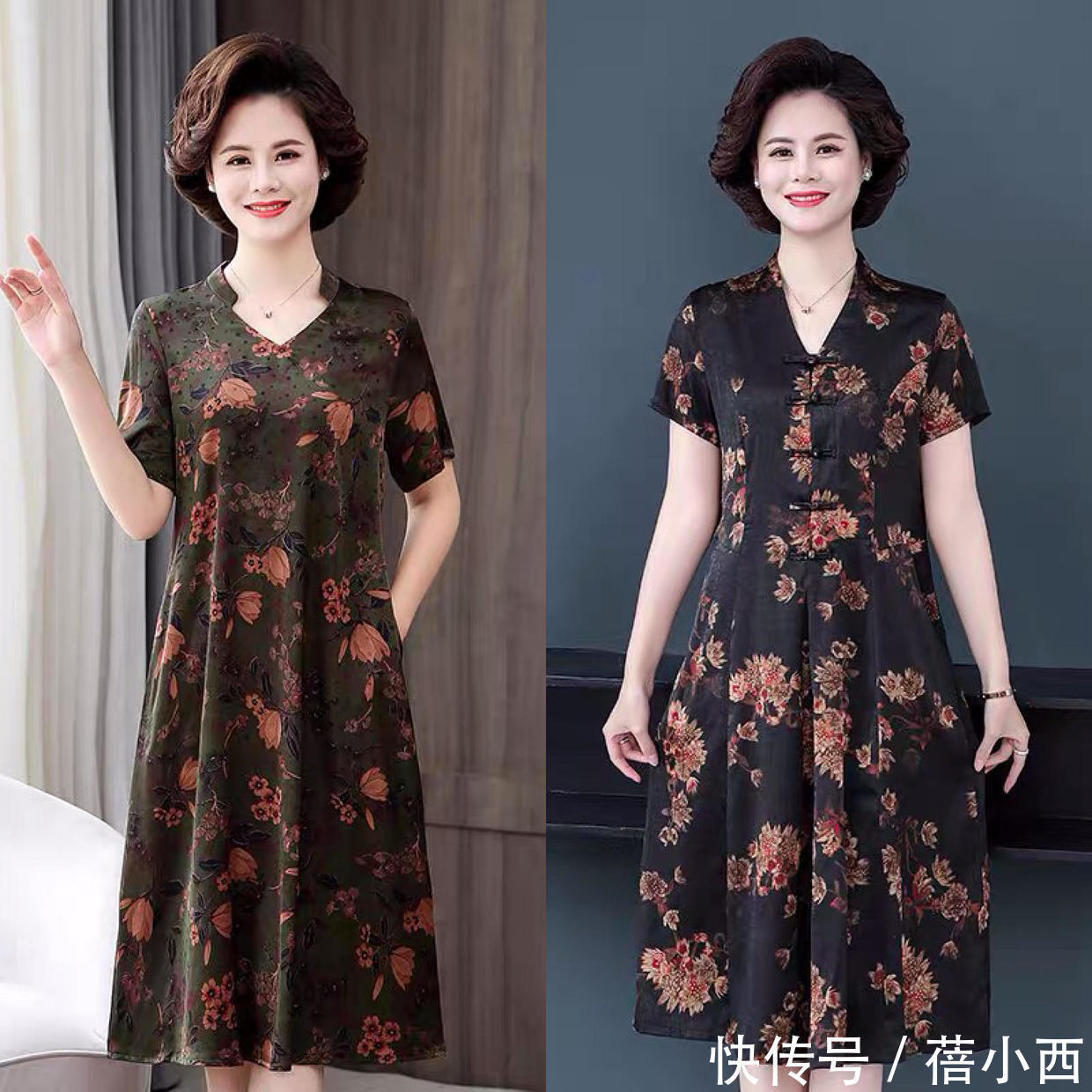 tips|年纪过了50岁的女人,学会穿衣打扮自己,微胖身材照样穿出好气质