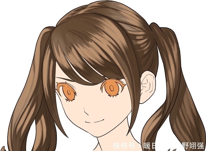 交界处|人物头发上色其实很简单!画不好是你没学会正确的绘画方法!