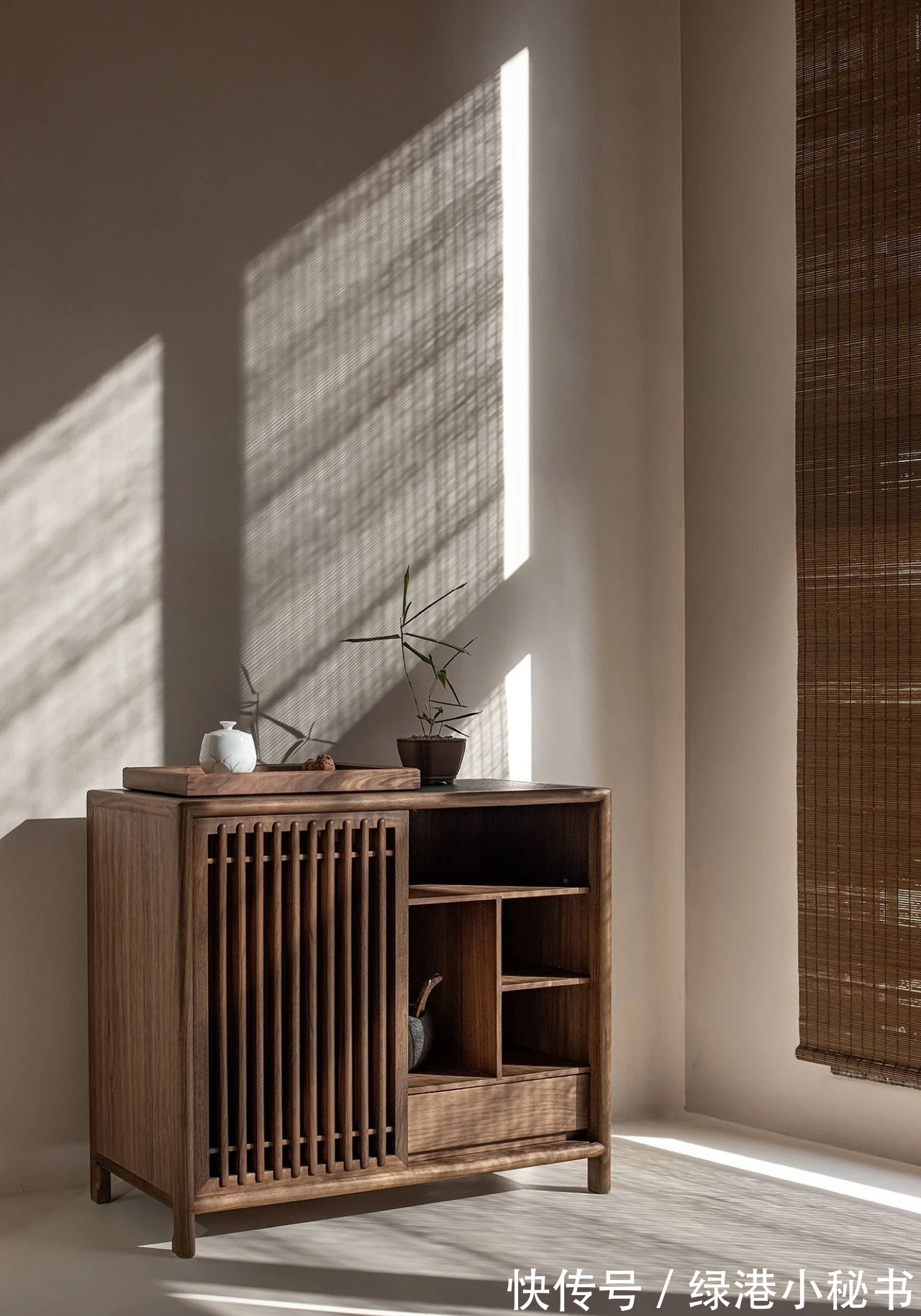 木饰面|装修案例欣赏:江南韵味的新中式装修,令人羡慕!