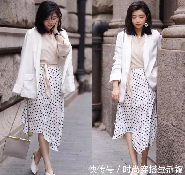 气质优雅|上班没有衣服穿?跟着博主学“一衣多穿”,气质优雅又减龄