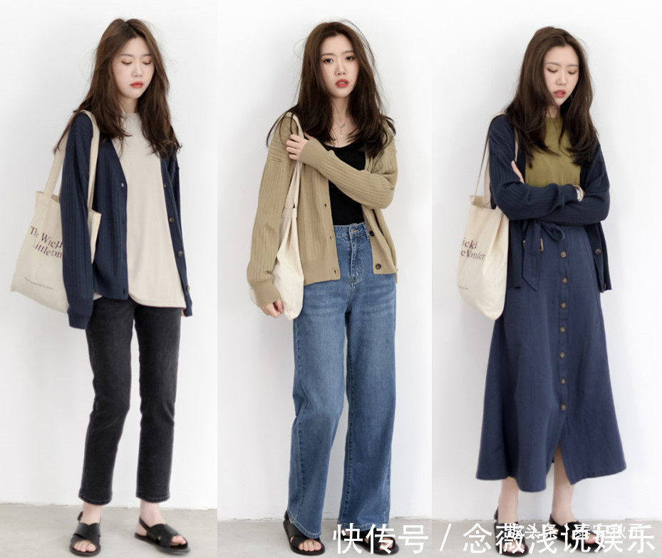 针织衫 秋冬的“温柔衫”太喜欢!休闲舒适的穿搭示范,保准你一看就爱!