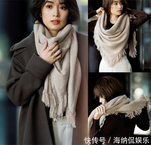 真服了日本女人会打扮,一条围巾戴出高级感,难怪冬日更迷人