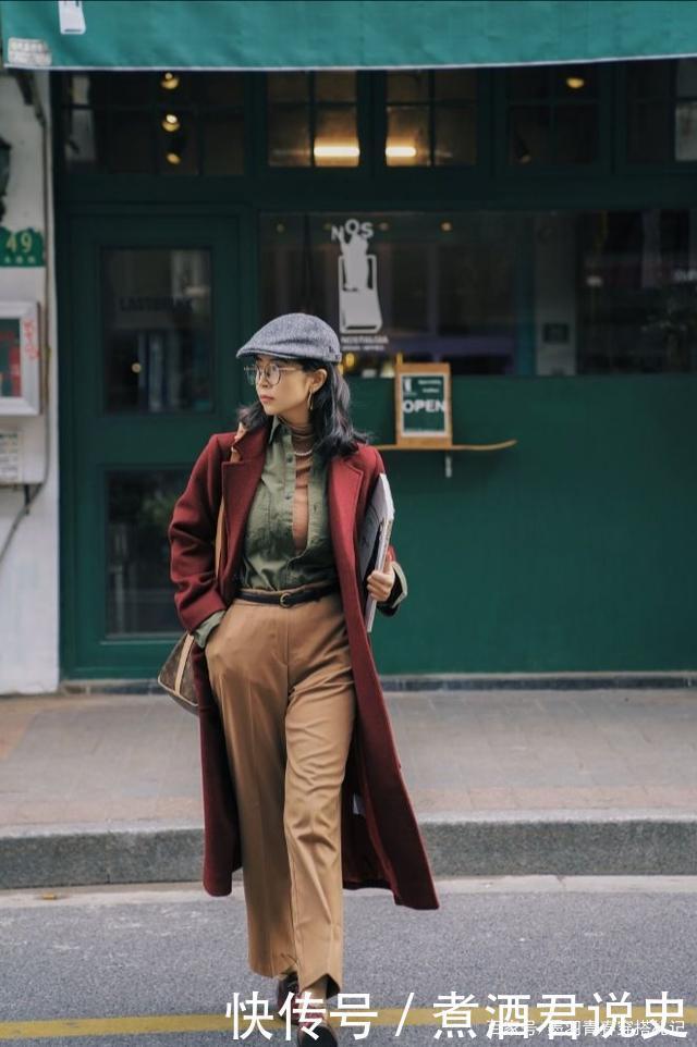 三木堪称最穿大衣的“国产博主”,掌握她的叠穿技巧,从头美到脚