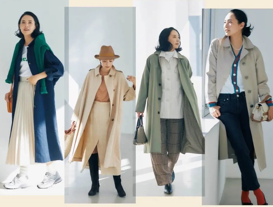 doris 风衣有了,内搭怎么穿才好看要“领”都在领子上