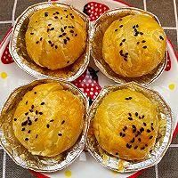  汤圆和蛋挞皮的完美结合黑芝麻汤圆酥