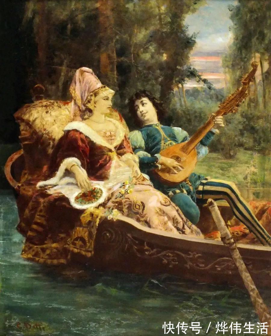 august@华丽的服饰,精美的人物,田园牧歌式的情感