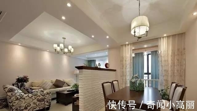 实用|晒晒我家158平复式新房,独爱这半堵小墙设计,很实用!