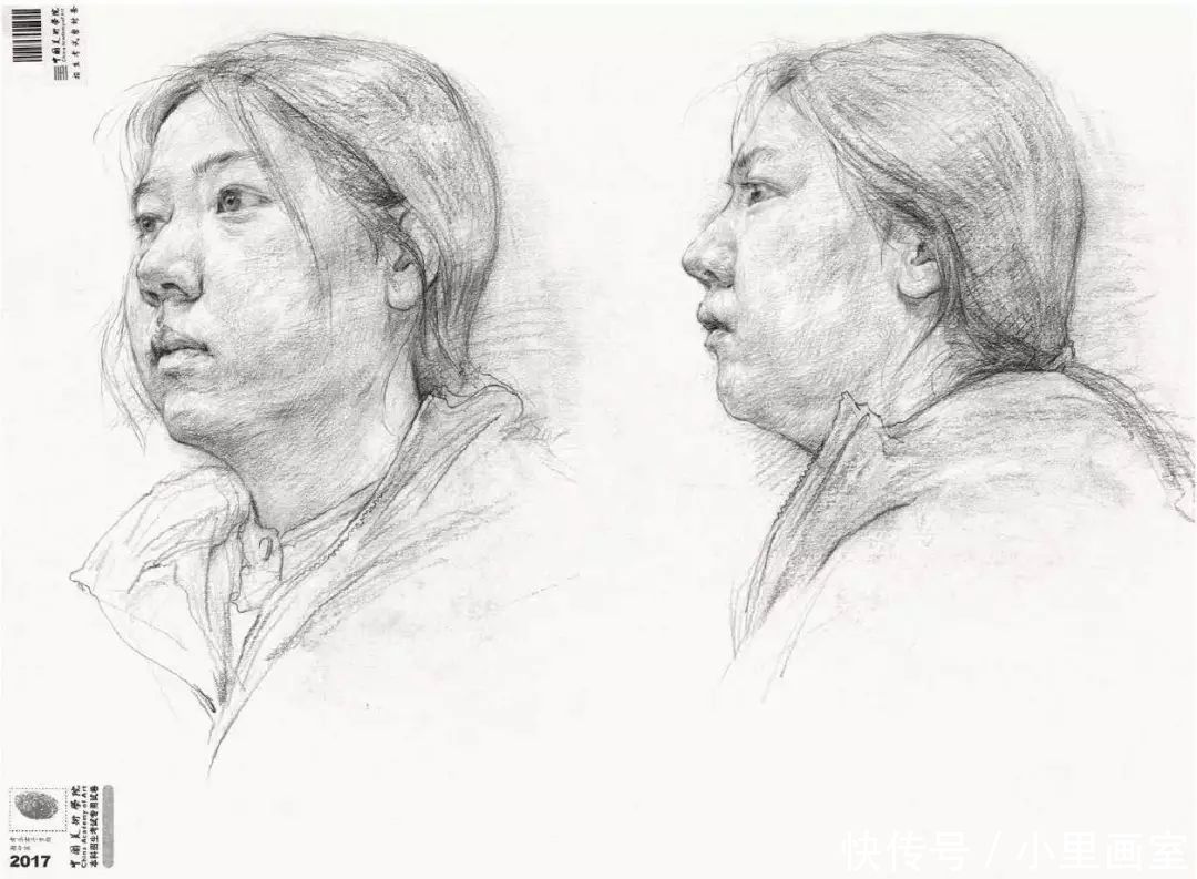 以横构图形|中国美院初试素描考什么?看了你就知道(附近年素描高分卷)