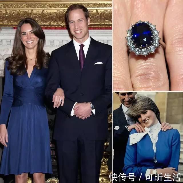 戴安娜王妃!凯特威廉花式秀恩爱,获赠珠宝首饰无数,却钟爱一枚便宜的戒指