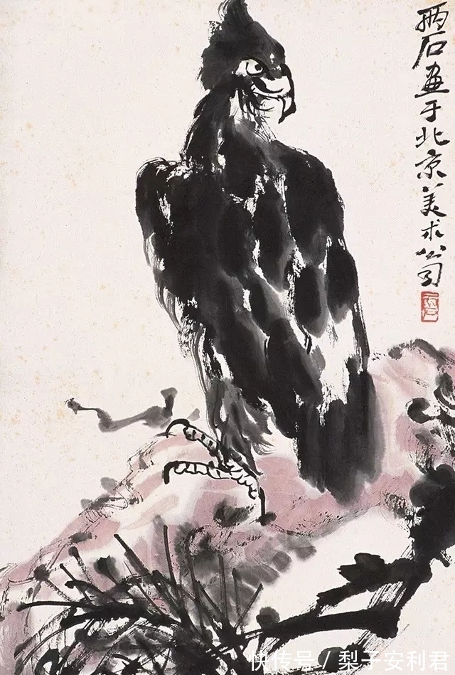 北京中国画院!老画家的画|他入得北京中国画院,只有短短的3年创作时间