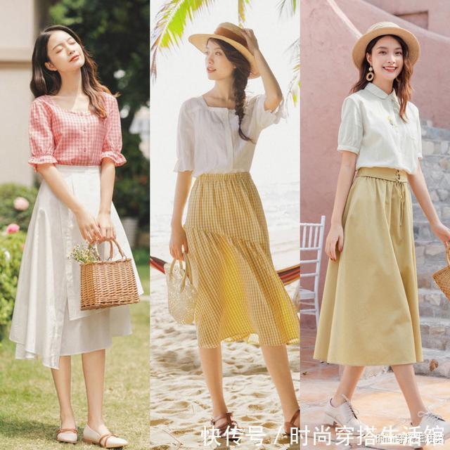 百搭|夏季必不可少的几条裙子,时髦显瘦又百搭,太适合30+女人穿