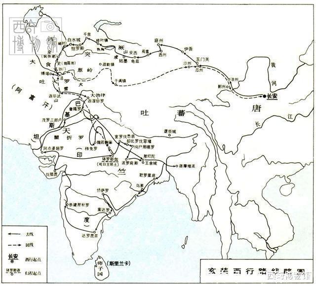 没有GPS，唐玄奘是如何去印度取经的