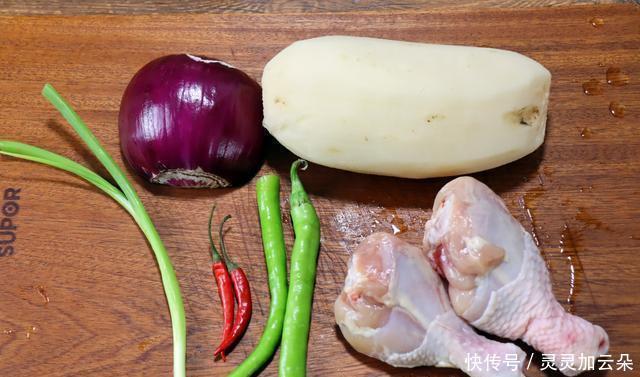 简单|鸡块这么做真香,好吃又简单的美食,莲藕烧鸡块