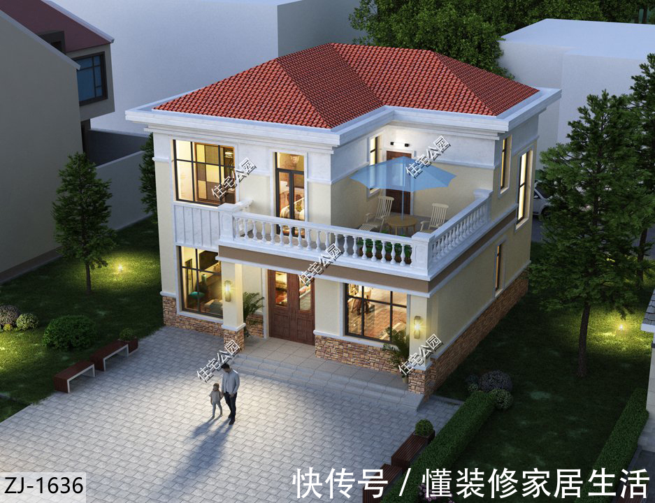 预算|10套高颜值二层别墅,附带详细的平面方案,你更喜欢哪一套?