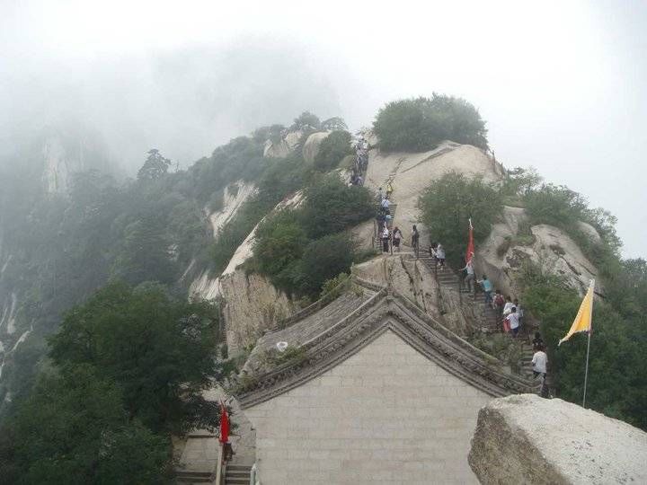 风光|自古华山一条道！险峻的华山风光无限美