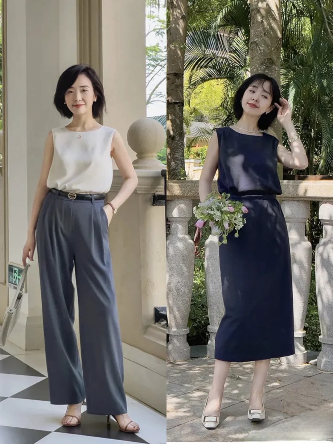 颜色|奔三奔四女性的穿搭套路,原来也可以这样穿,气质与美貌并存