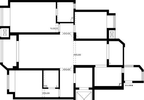 户型|极致的灰白色调,打造130㎡简约风住宅,看完就想直接入住