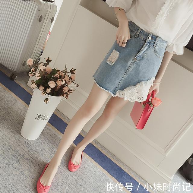 镂空|半身裙这么穿,时尚又漂亮