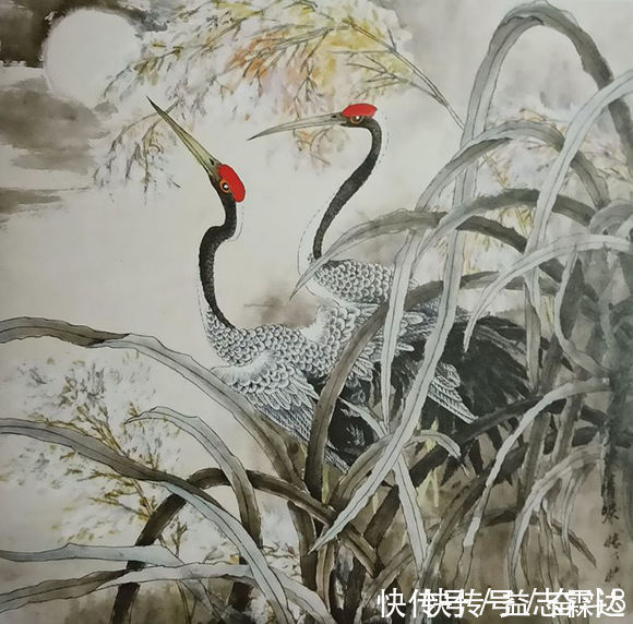 画家|百度特邀著名工笔画家张丽进行知识点采访