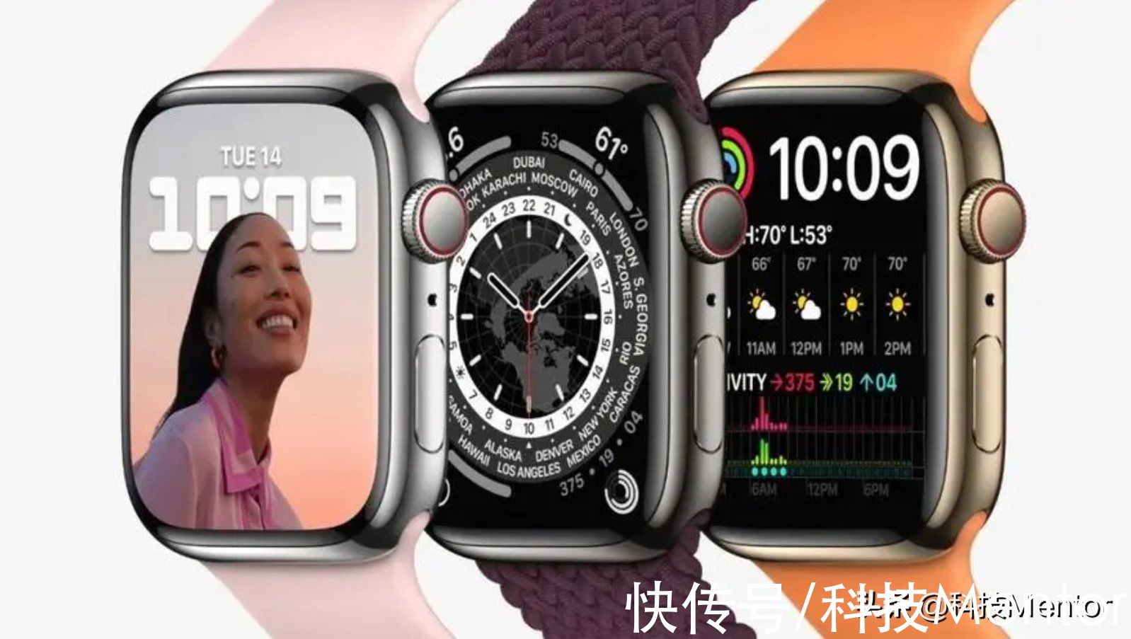 蜂窝版|Apple Watch Series 7正式上市，依旧加量减价，它值得购买吗？