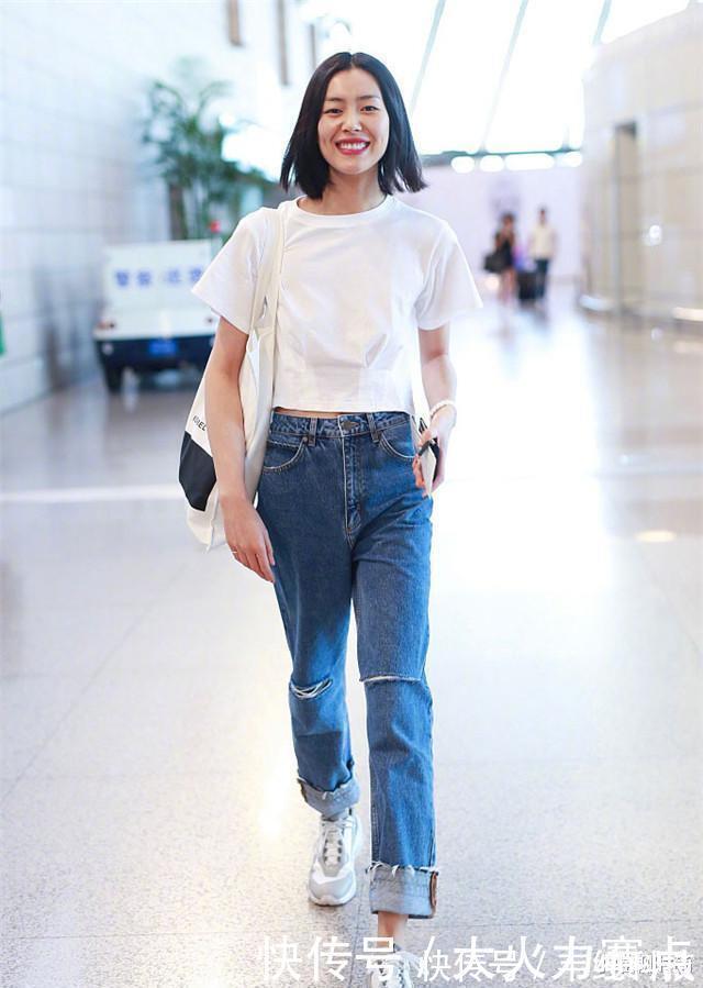 版型 阔腿裤已经凉了,今年最流行的一种裤子叫“托腹裤”,遮肉又显瘦