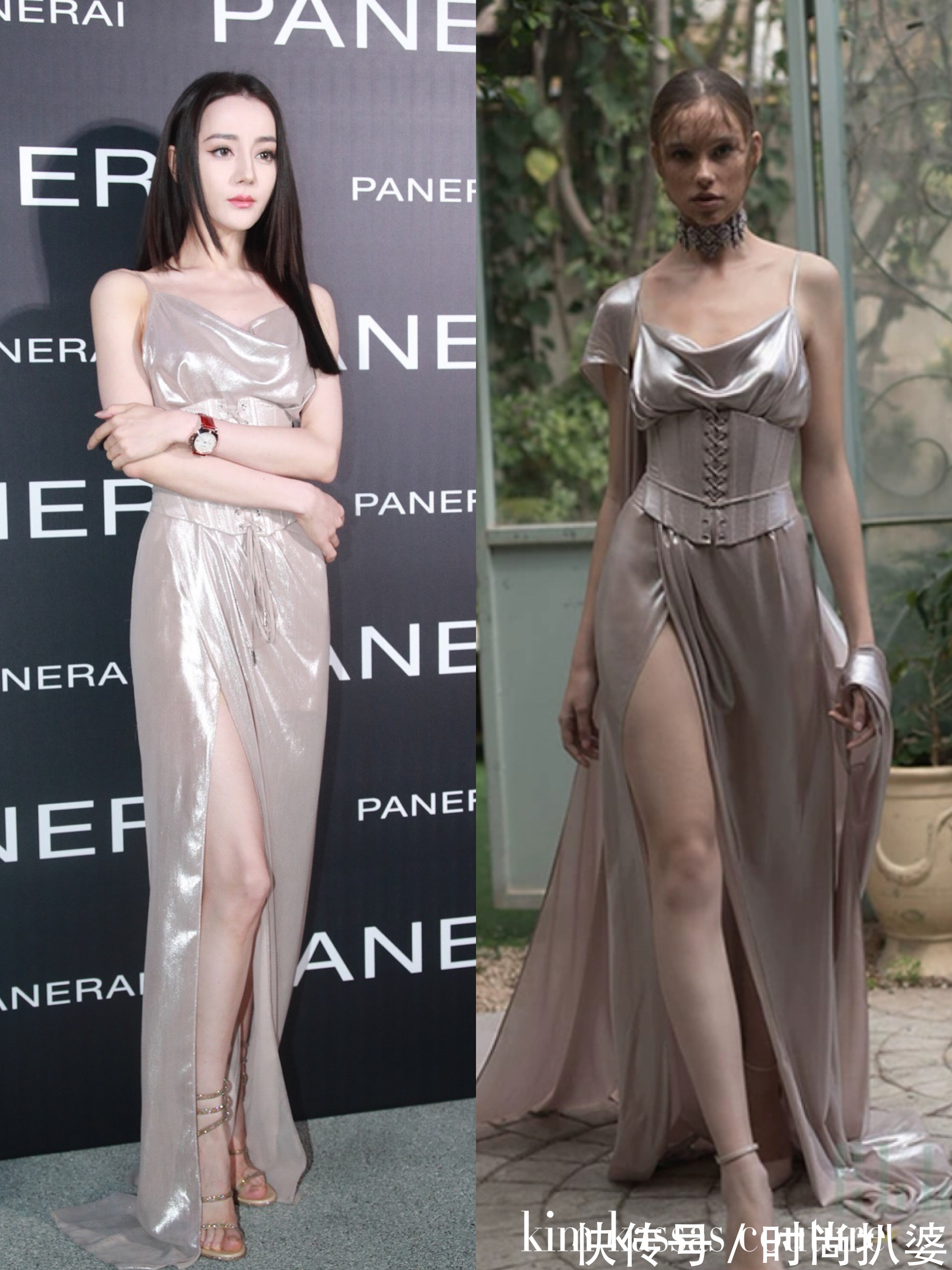 kassas 裙子小众冷门还过季2年?但热巴却穿得明艳动人,比卖家秀更养眼