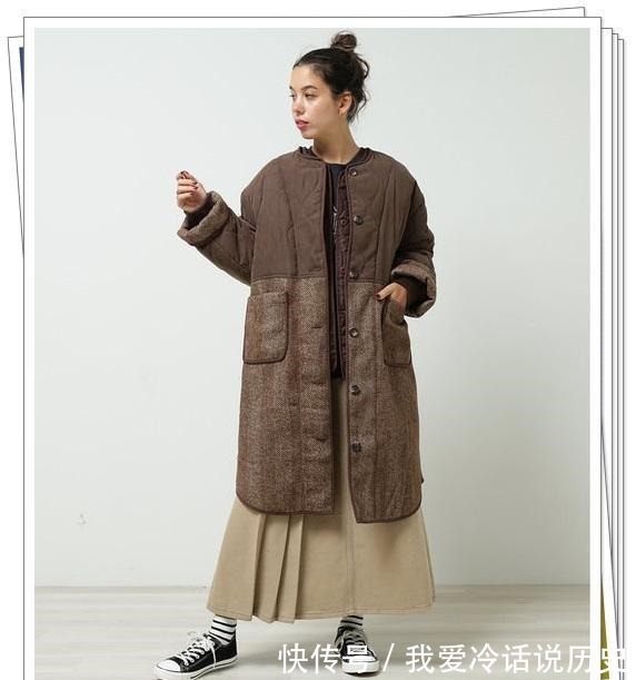 时尚 既轻松又美丽!5种百搭颜色“绗缝”棉服的30个穿搭示例!