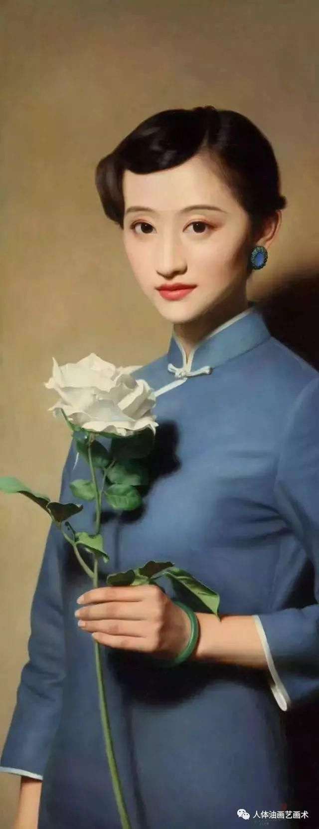 油画家|中国油画家陈承卫——雍容华贵的东方女子,真美!