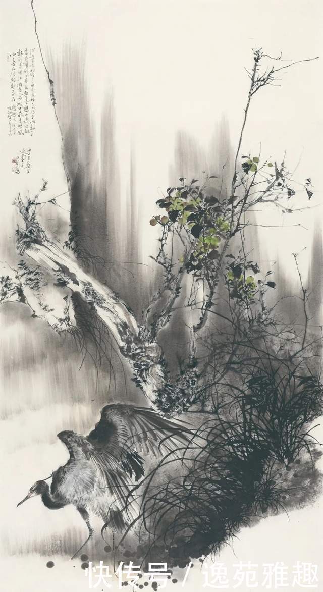 「画作欣赏」忘记烦恼,活出快乐,画家秦英豪作品欣赏