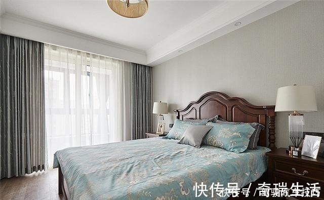 客厅|一进她家就被迷住，美式轻奢经典搭配，总是惊艳动人，实在很精致！