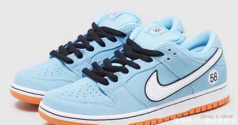 全新配色Dunk图片释出 配色灵感源自海湾赛车队