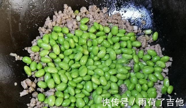 胆固醇|简单家常菜，毛豆炒肉末，鲜香美味，想吃不用去外面买了！